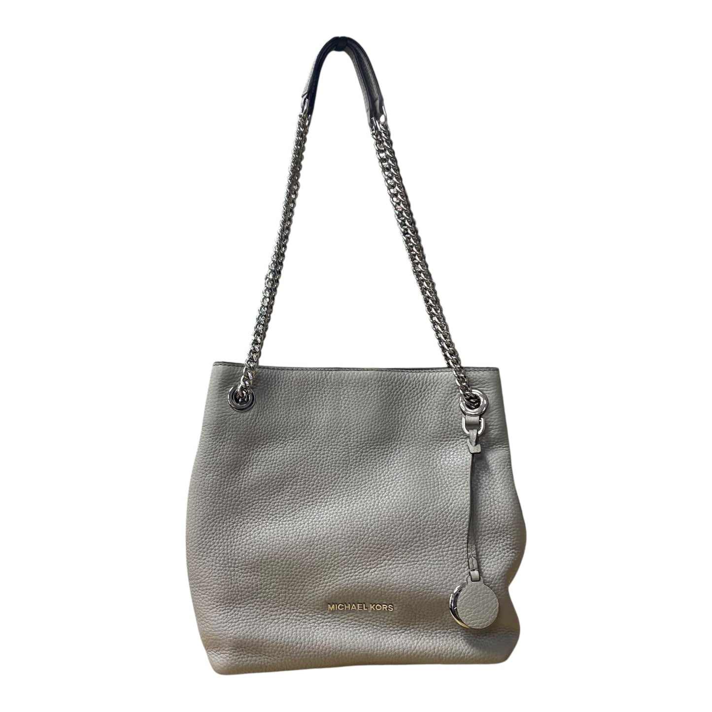 HANDBAG DESIGNER by MICHAEL KORS In GREY, Size: MEDIUM