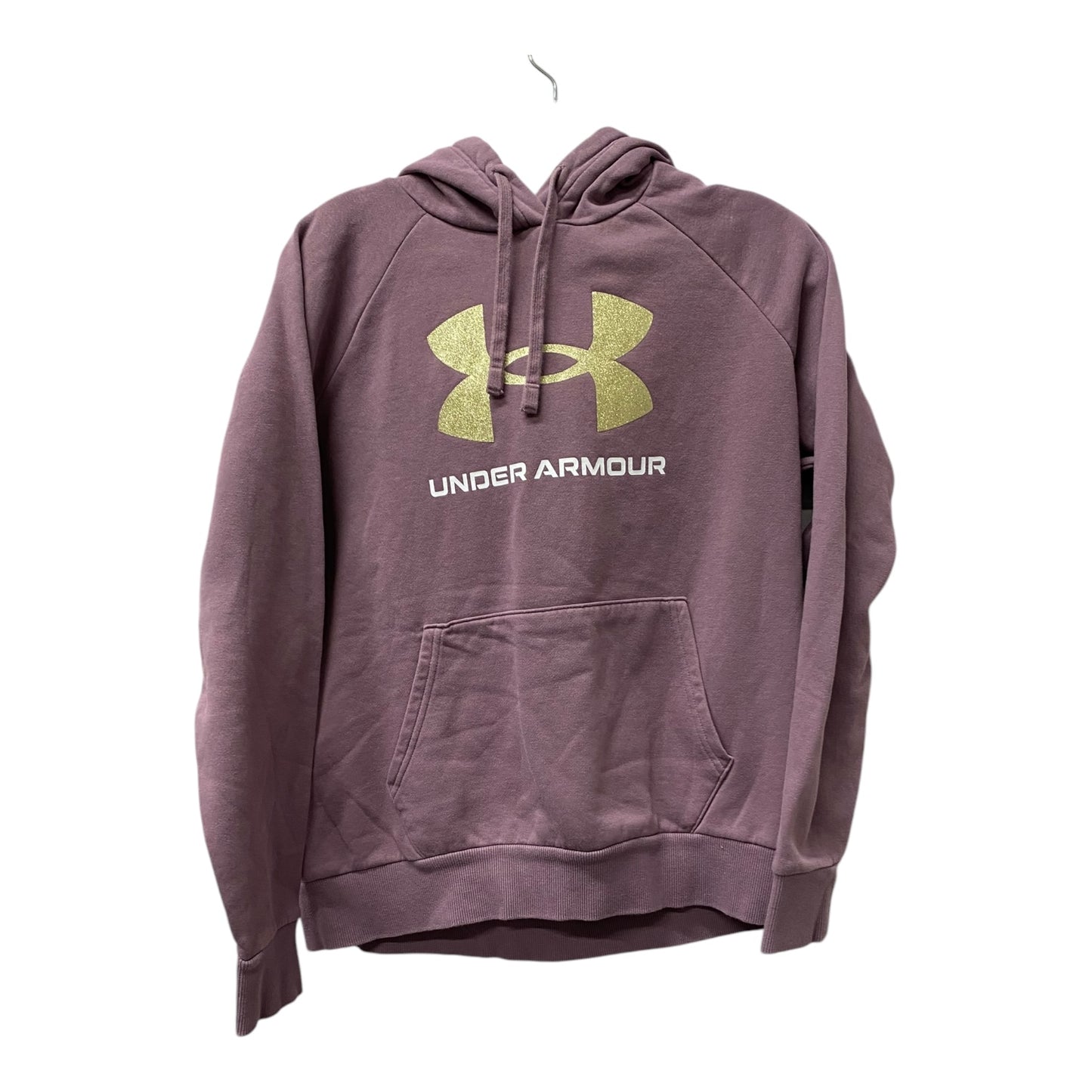 Athletic Sweatshirt Hoodie By Under Armour In Purple, Size:M