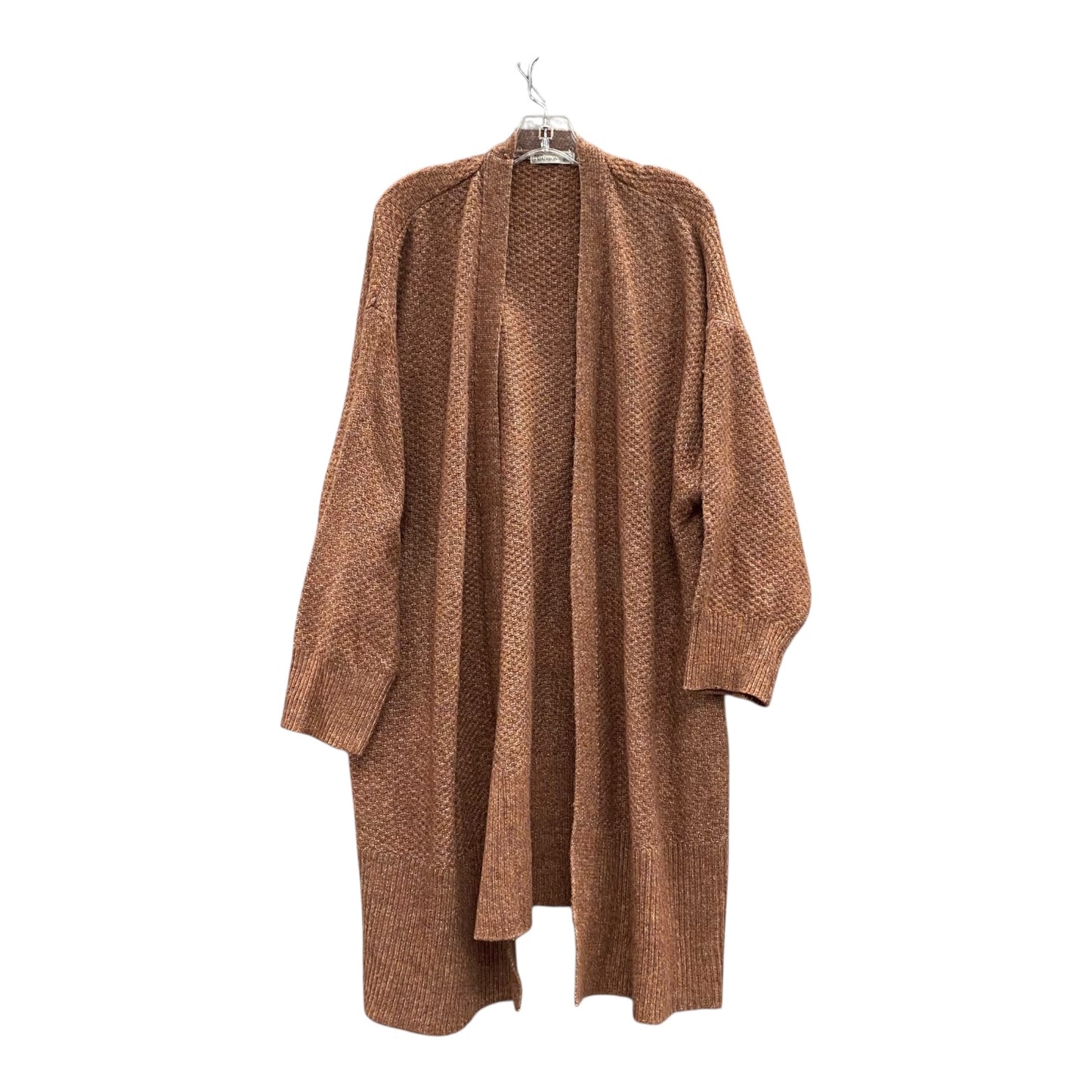 Sweater Cardigan By 89Th And Madison In Brown, Size:4X