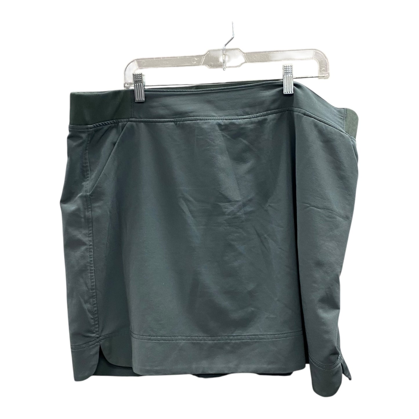 Athletic Skort By 32 Degrees In Green, Size:2X