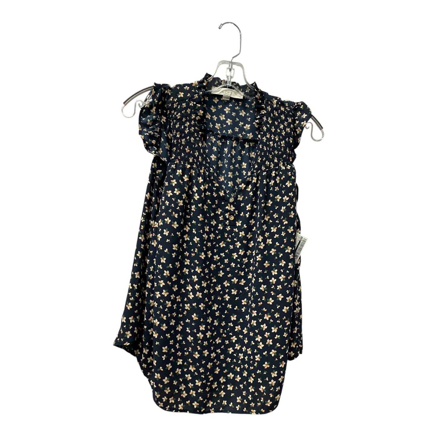 Top Ss By Loft In Navy, Size:M