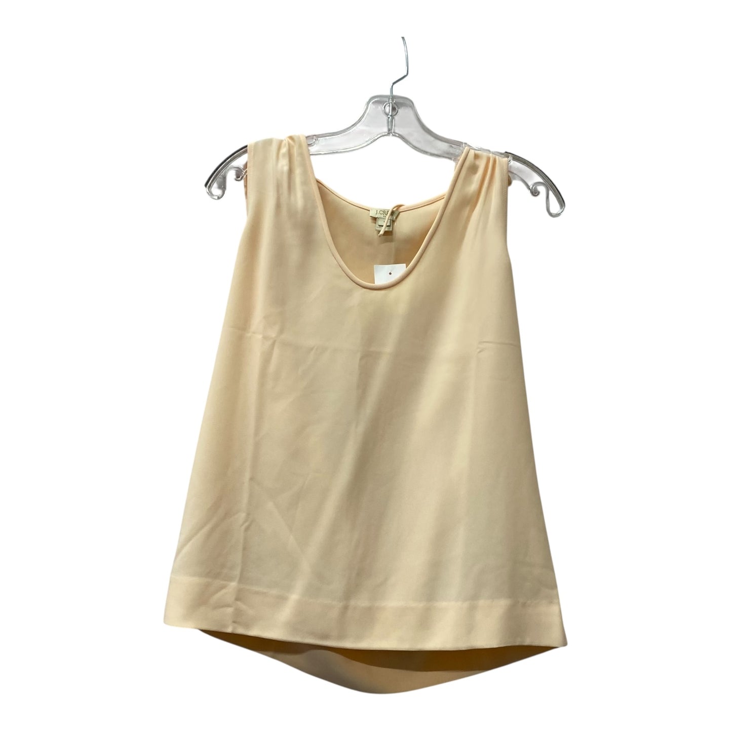 Top Sleeveless By J. Crew In Peach, Size:S
