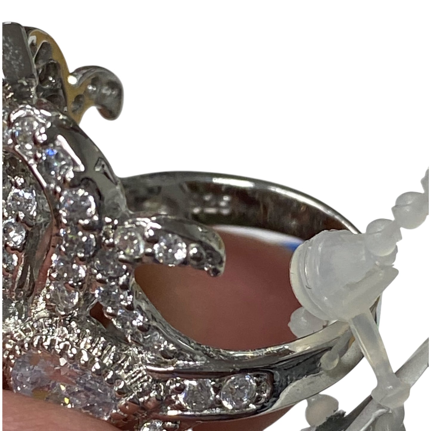 Ring Sterling Silver In Silver size 7