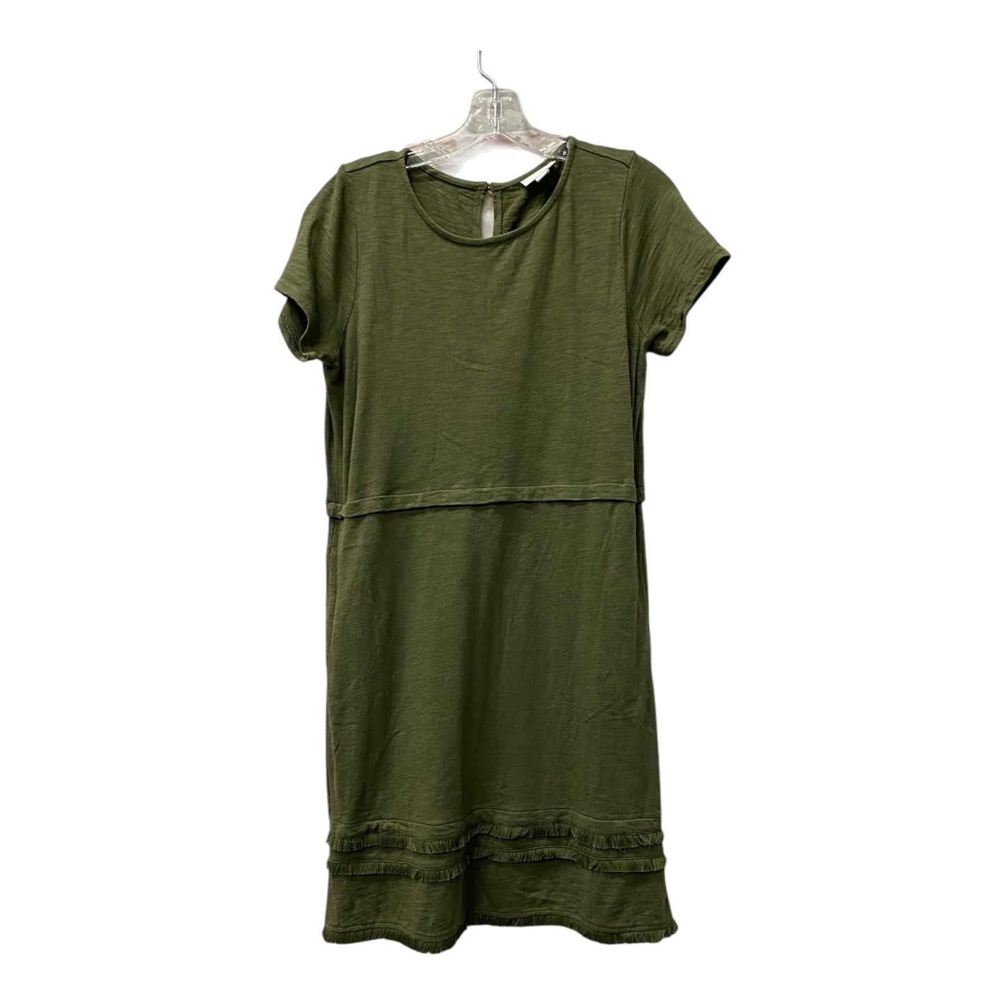 Dress Casual Midi By J. Jill In Green, Size:S