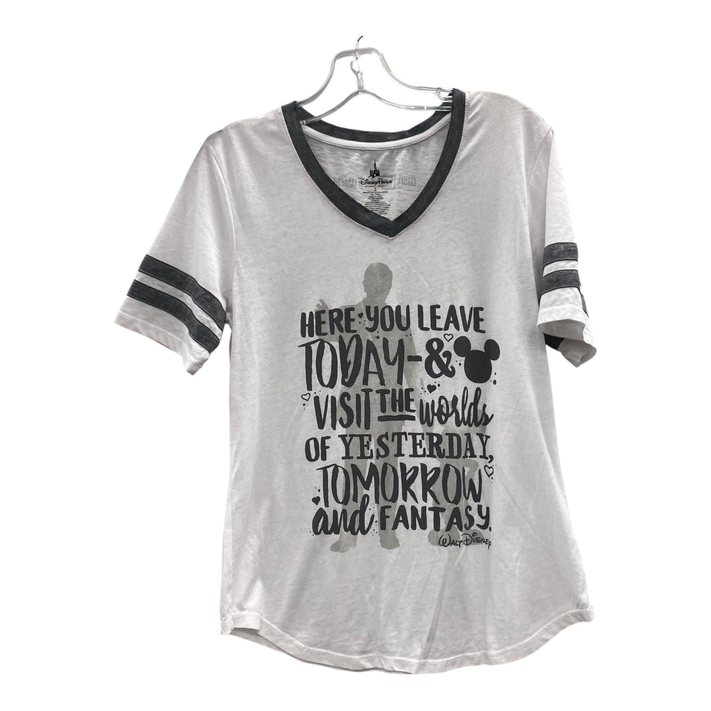 Top Ss By Disney Store In White, Size:S