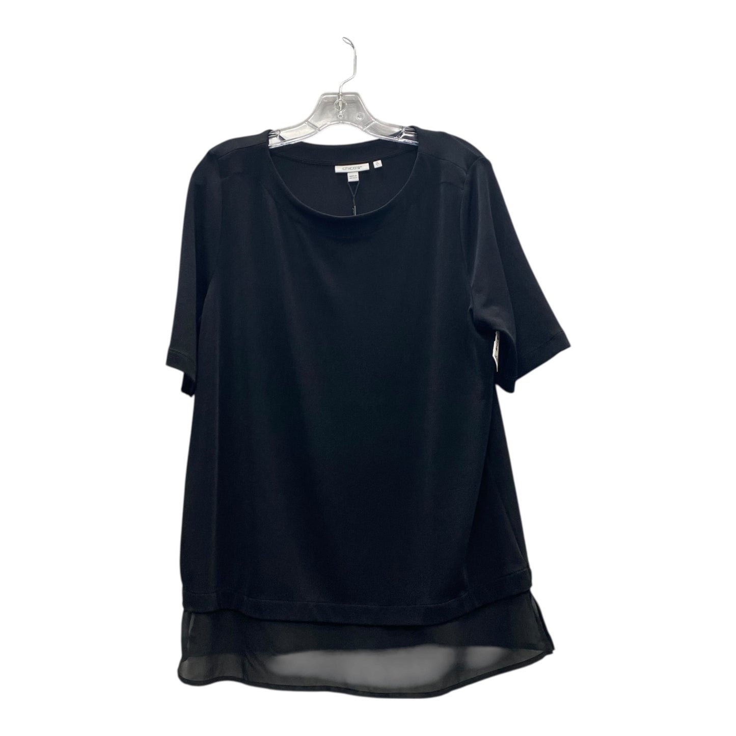 Top Ss By Chicos In Black, Size:L