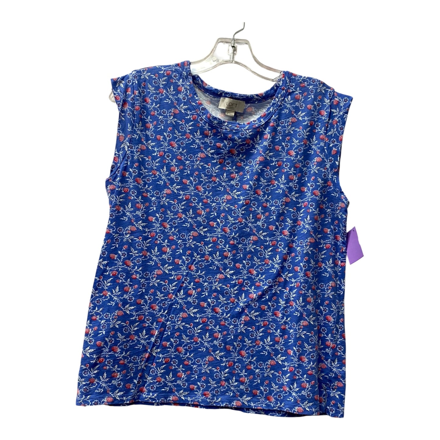 Top Ss By Loft In Blue, Size:M