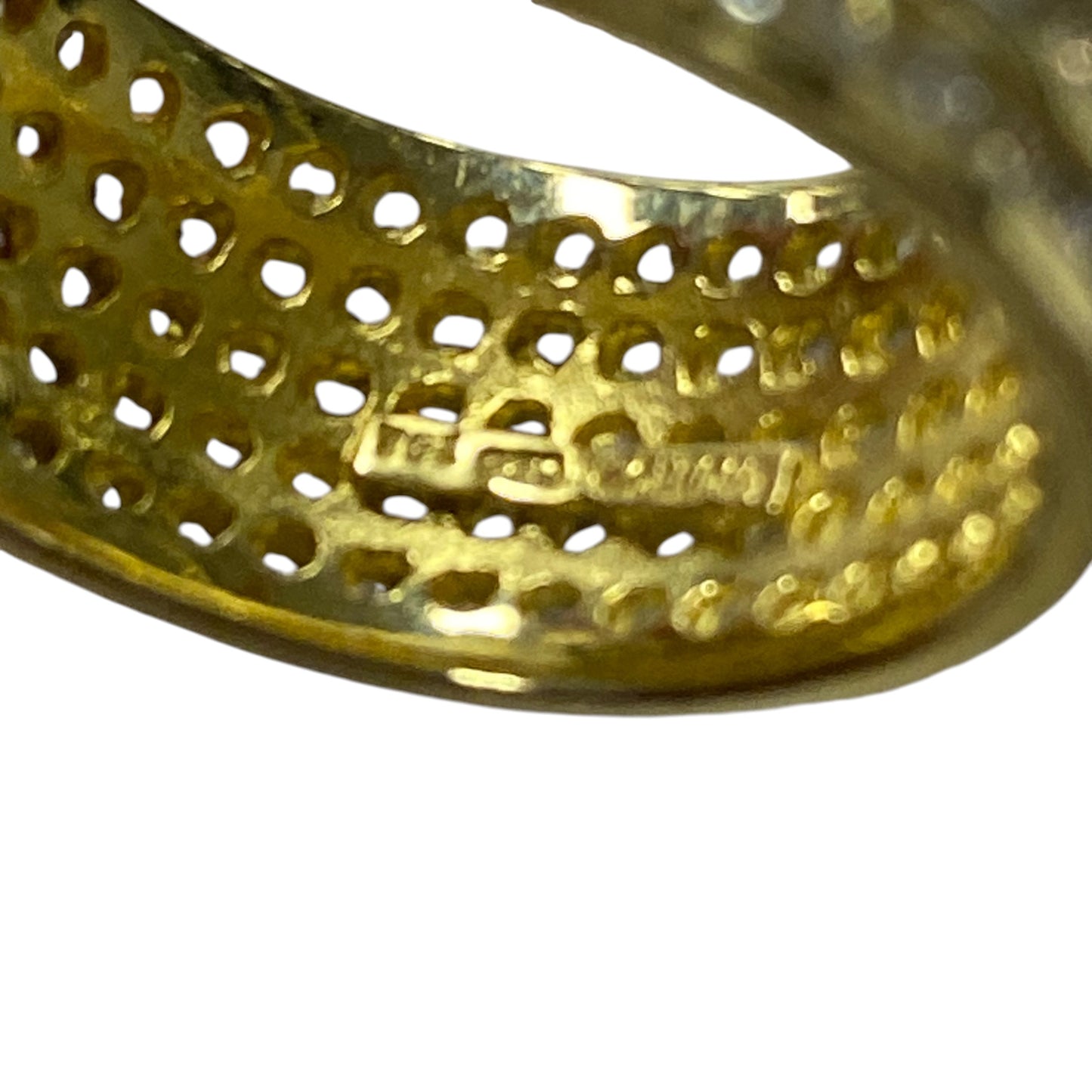 Ring Sterling Silver In Gold & Silver size 9.5