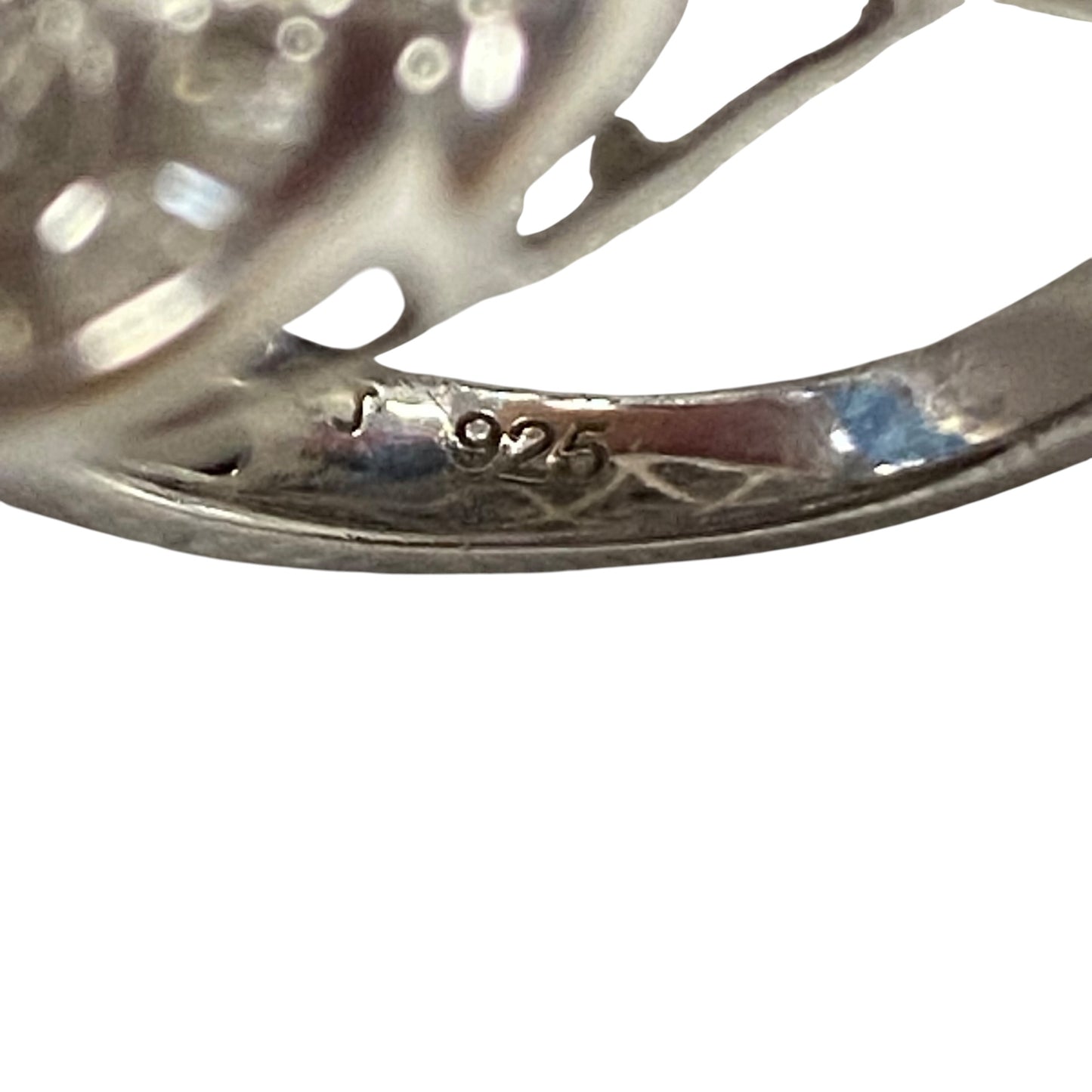 Ring Sterling Silver In Silver size 7