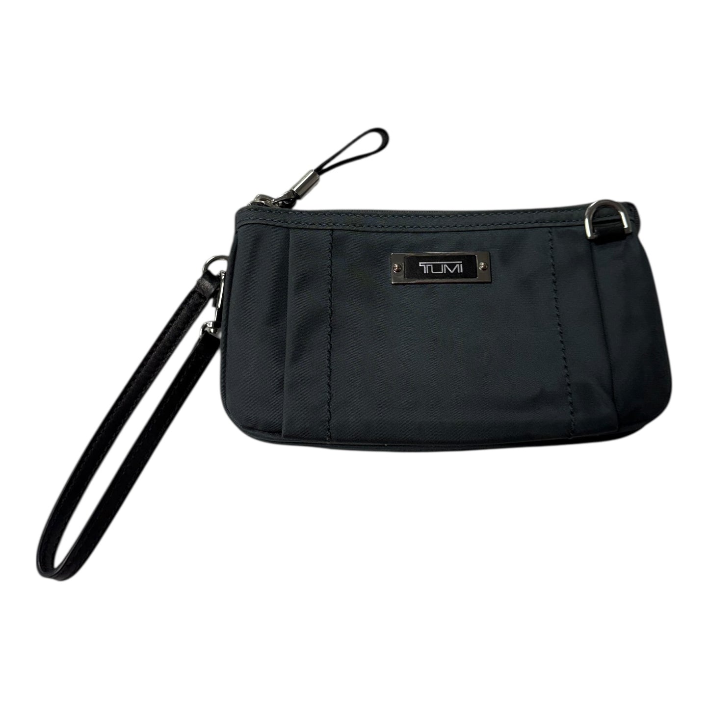 Wristlet Designer By Tumi In Grey, Size:Small