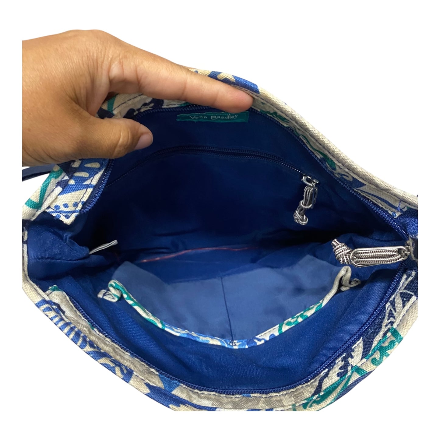 Crossbody By Vera Bradley In Blue, Size:Medium