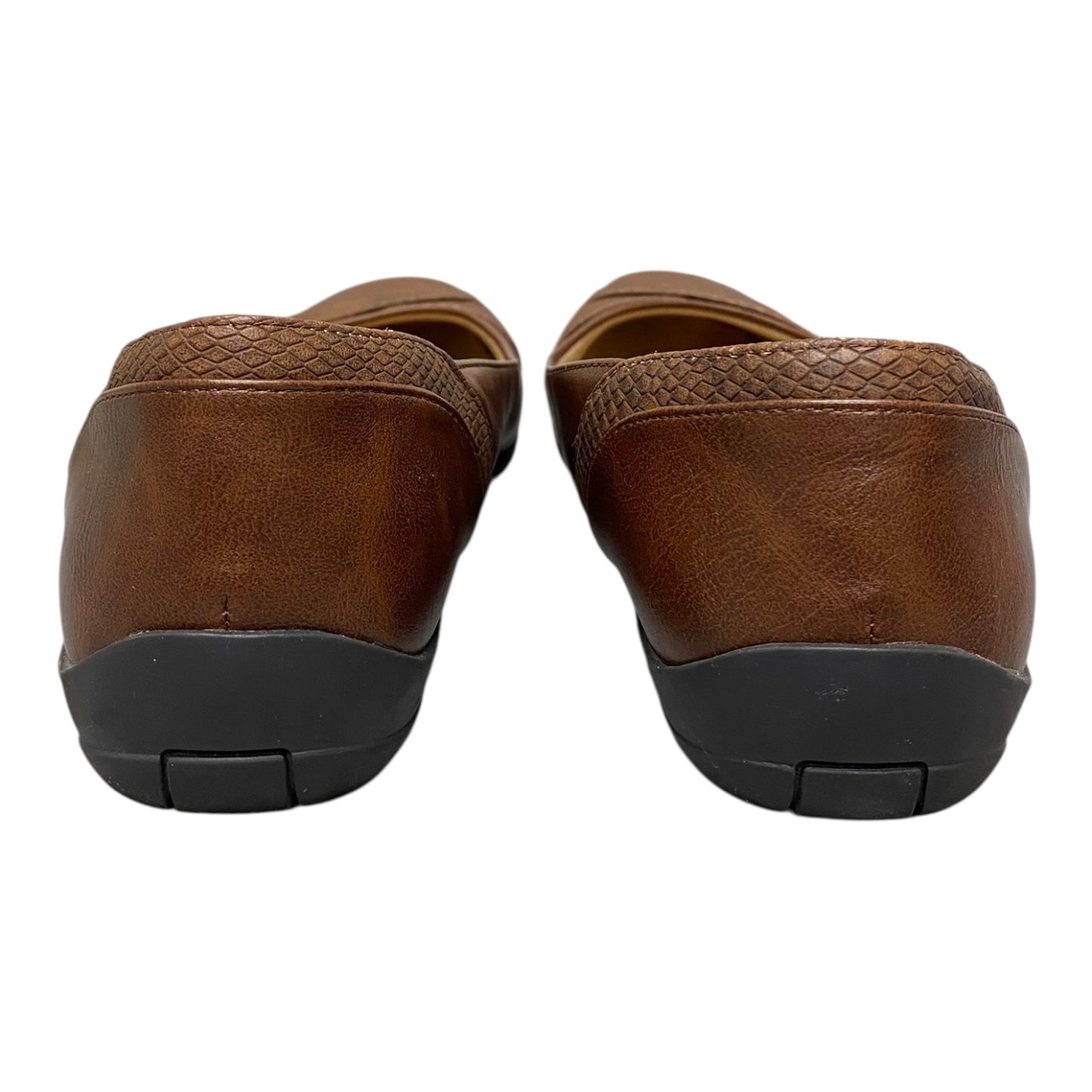 Shoes Flats By Life Stride In Brown, Size:10