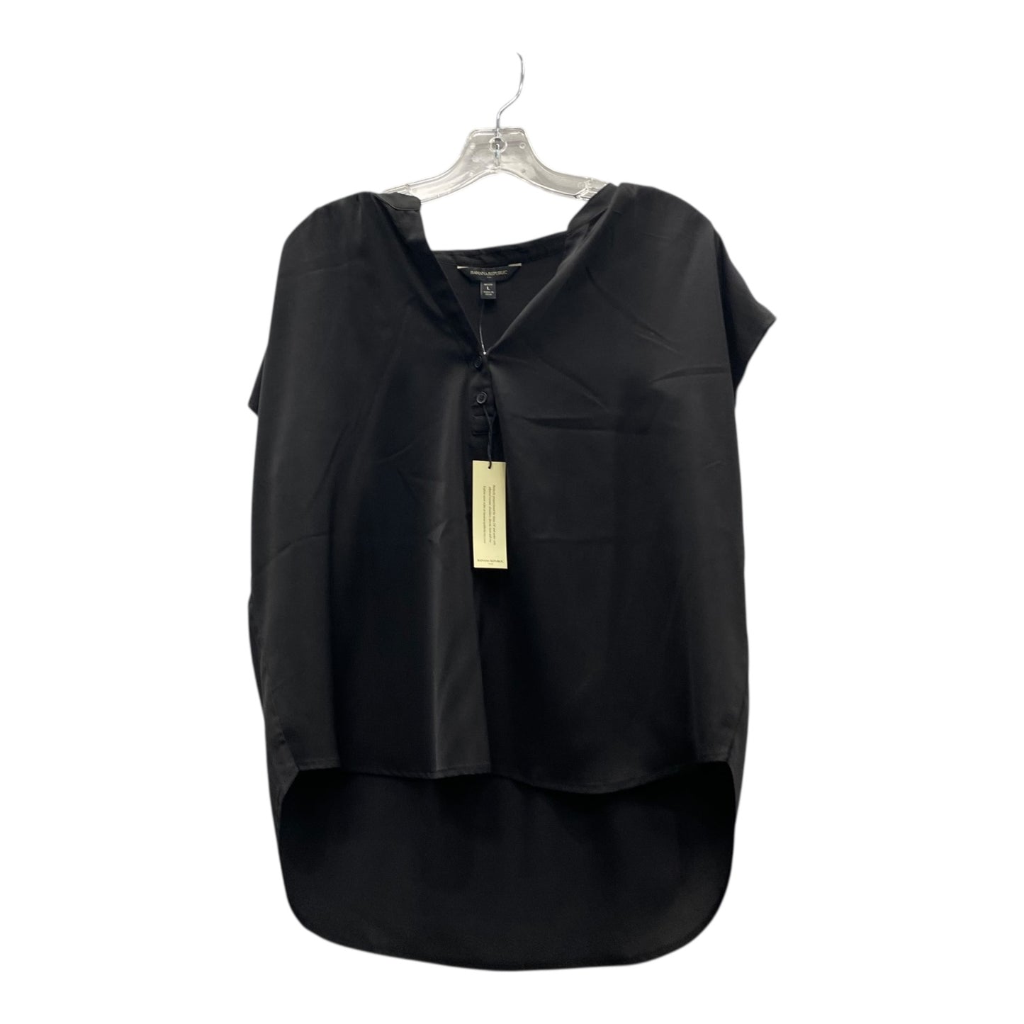 Top Ss By Banana Republic In Black, Size:L