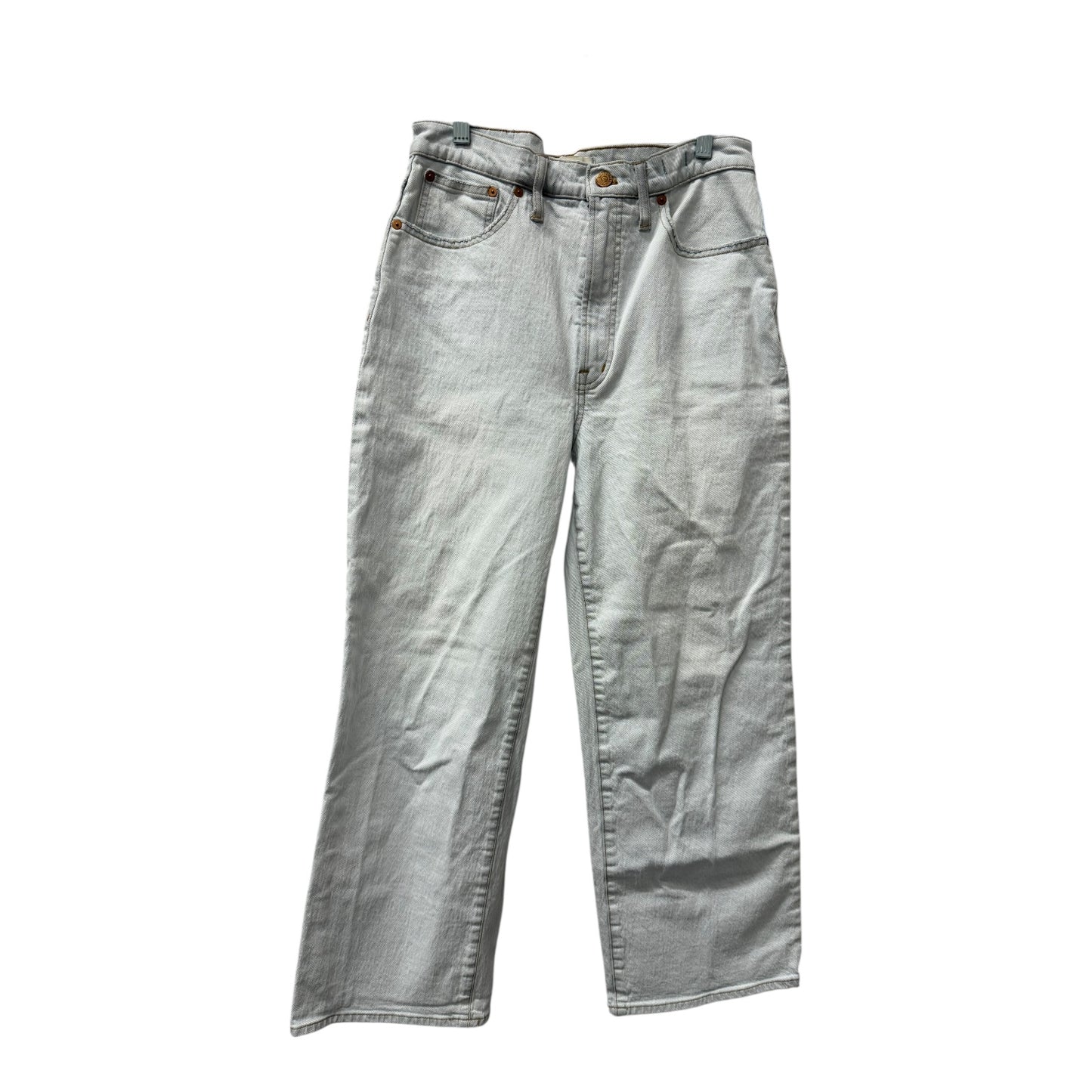 Jeans Wide Leg By Madewell In Blue, Size:8