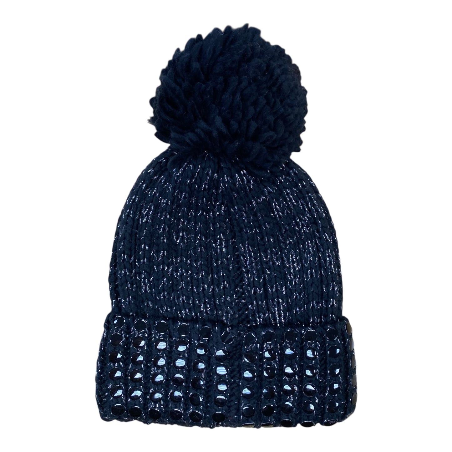 Hat Other By Dkny In Black & Silver