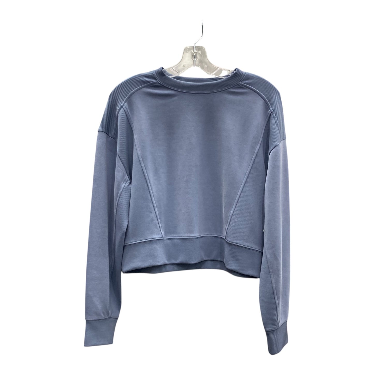 Athletic Top Ls Crewneck By Athleta In Blue, Size:Xs