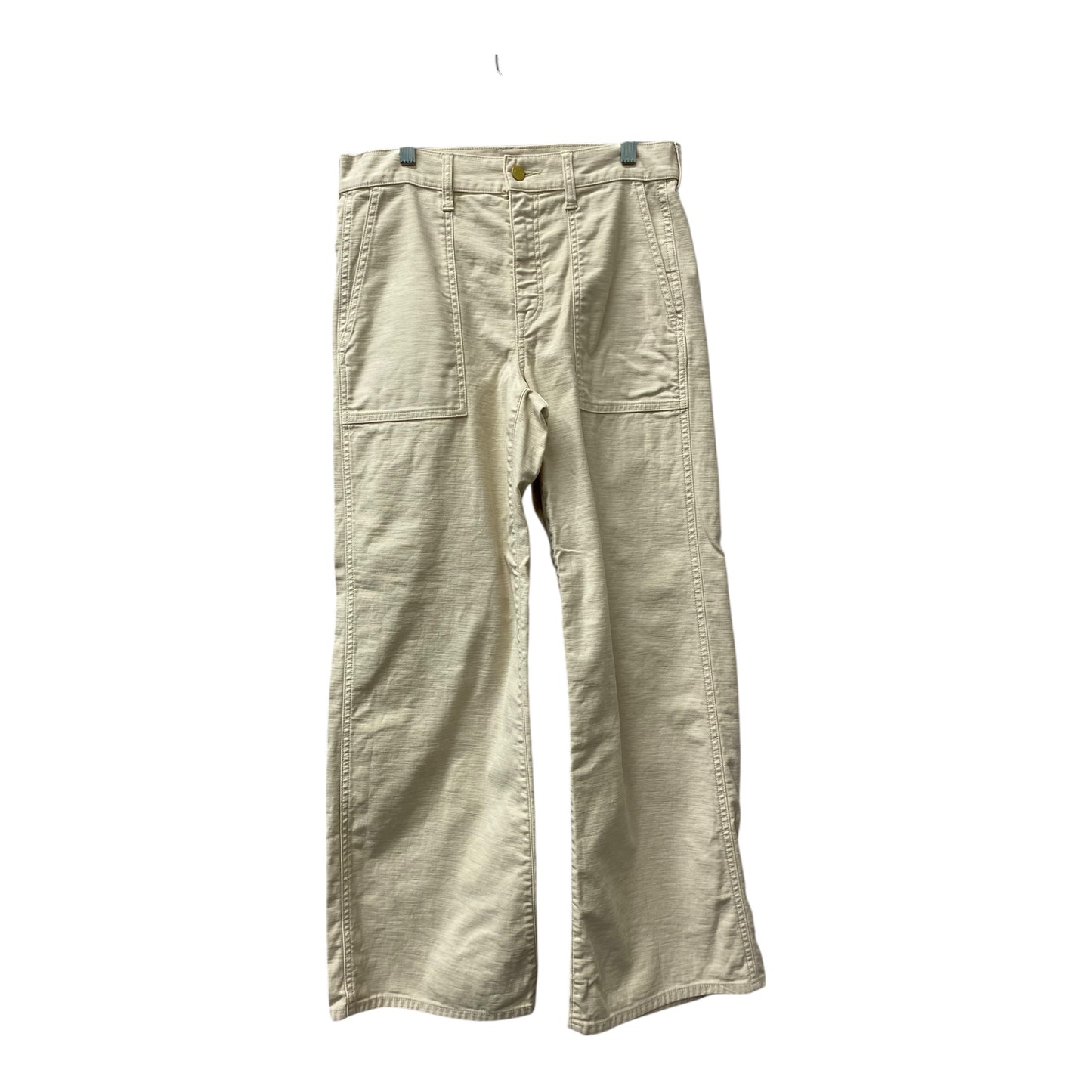Pants Wide Leg By J. Crew In Tan, Size:2