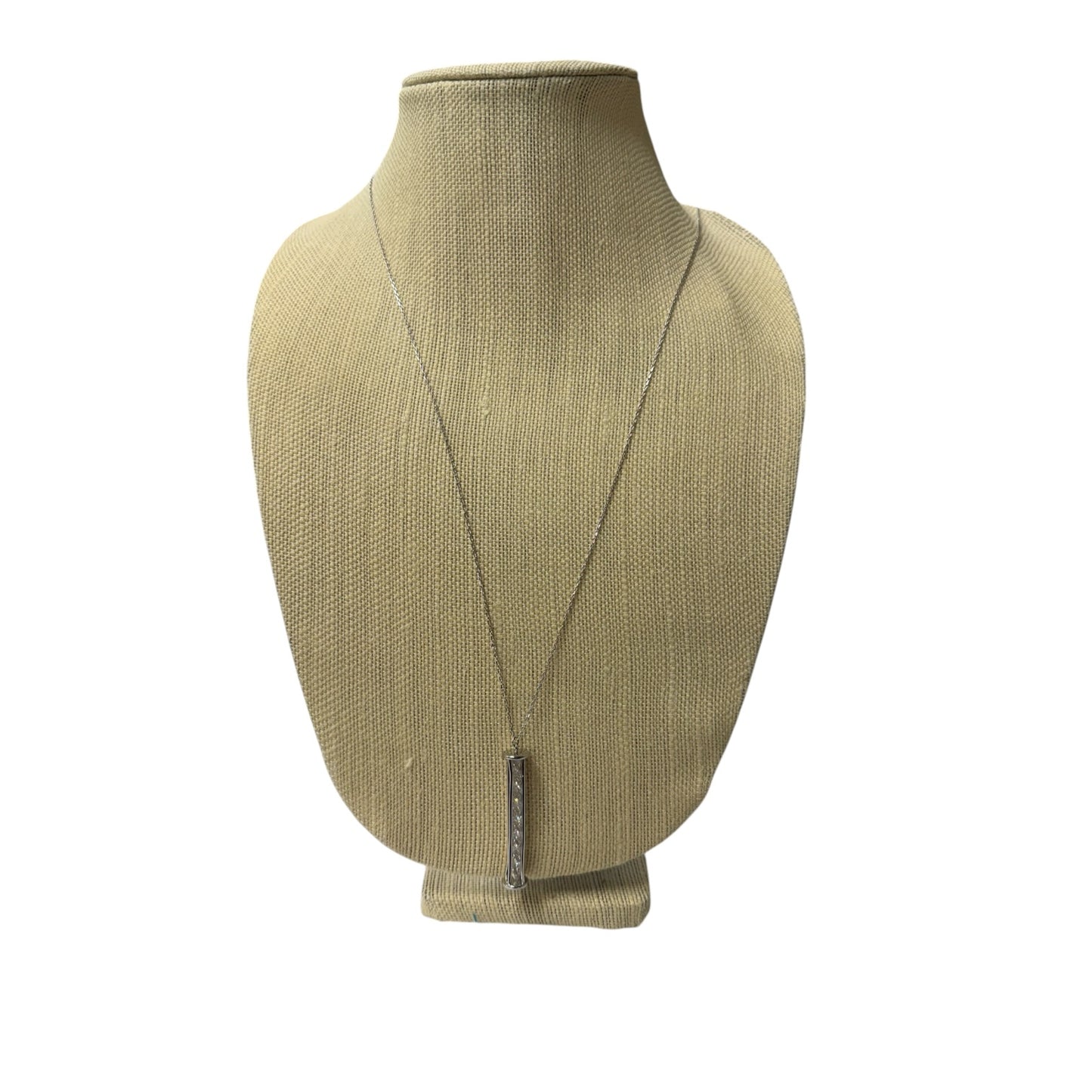 Necklace Pendant By Express In Silver