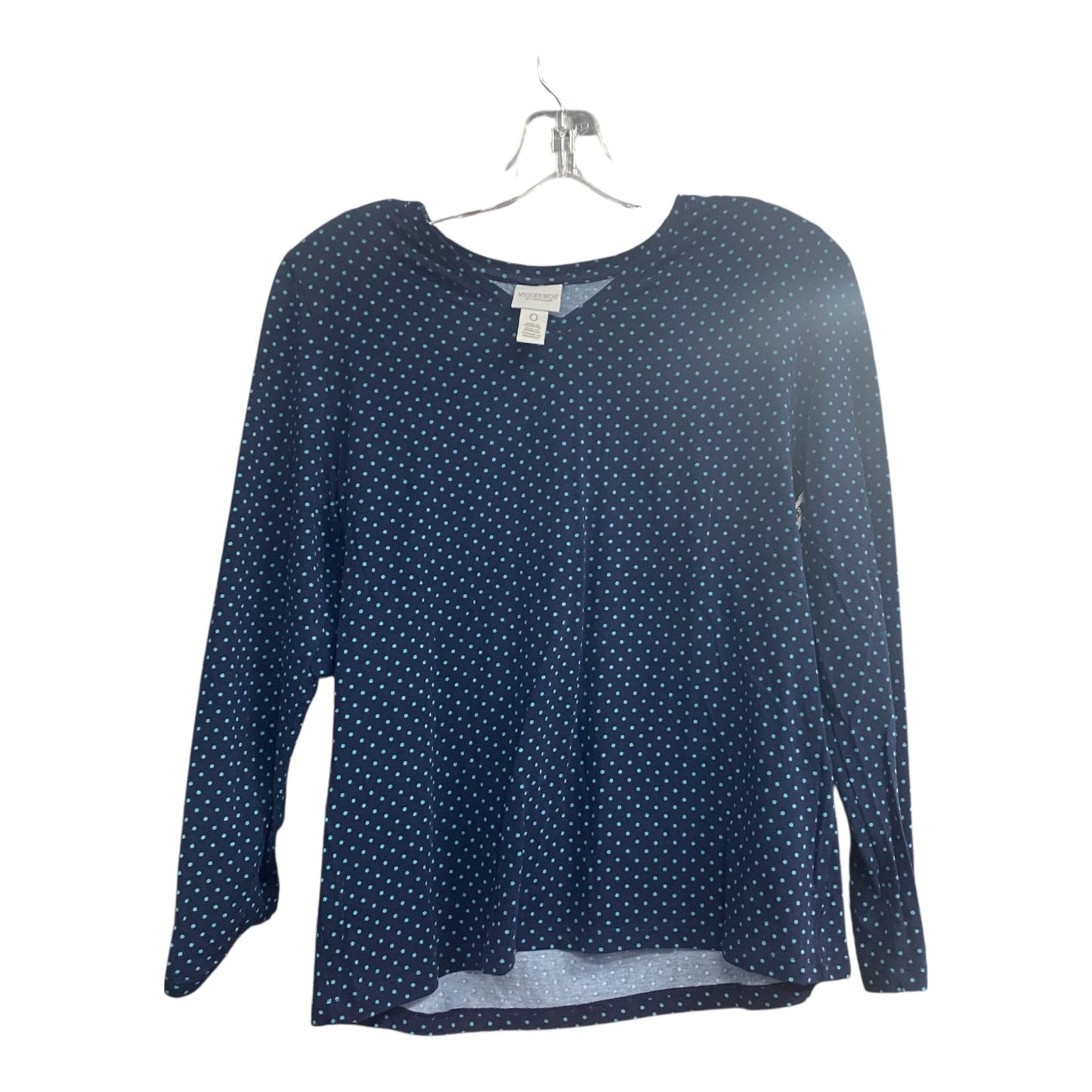 Tunic 3/4 Sleeve By Chicos In Navy, Size:S