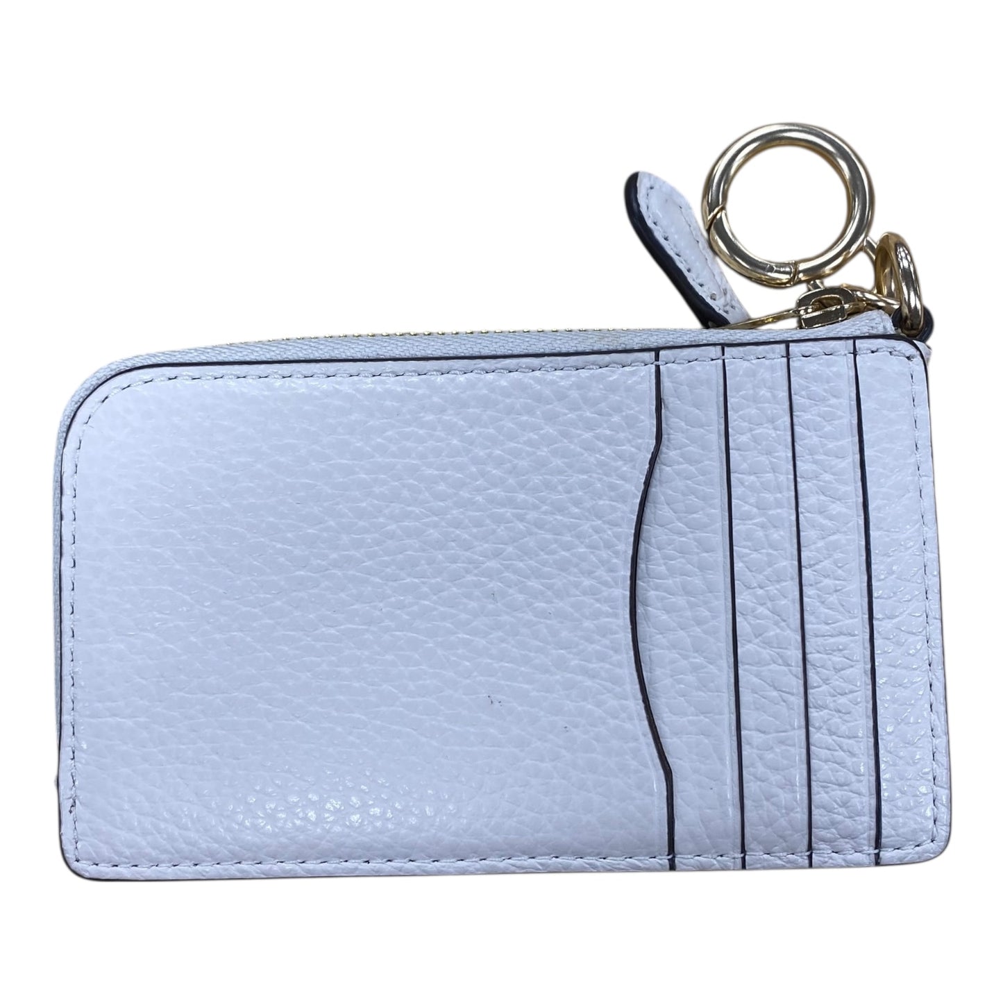 Id/Card Holder Designer By Coach In Cream