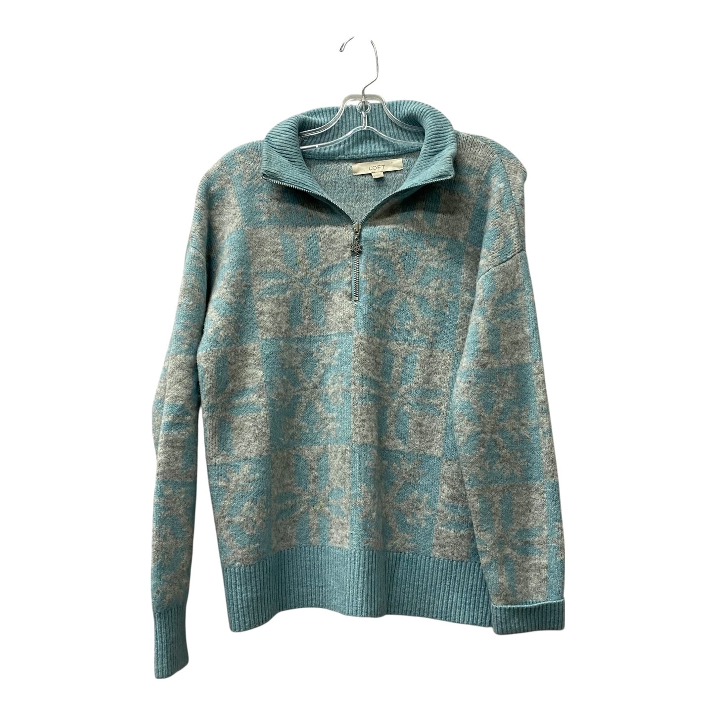 Sweater By Loft In Teal, Size:S