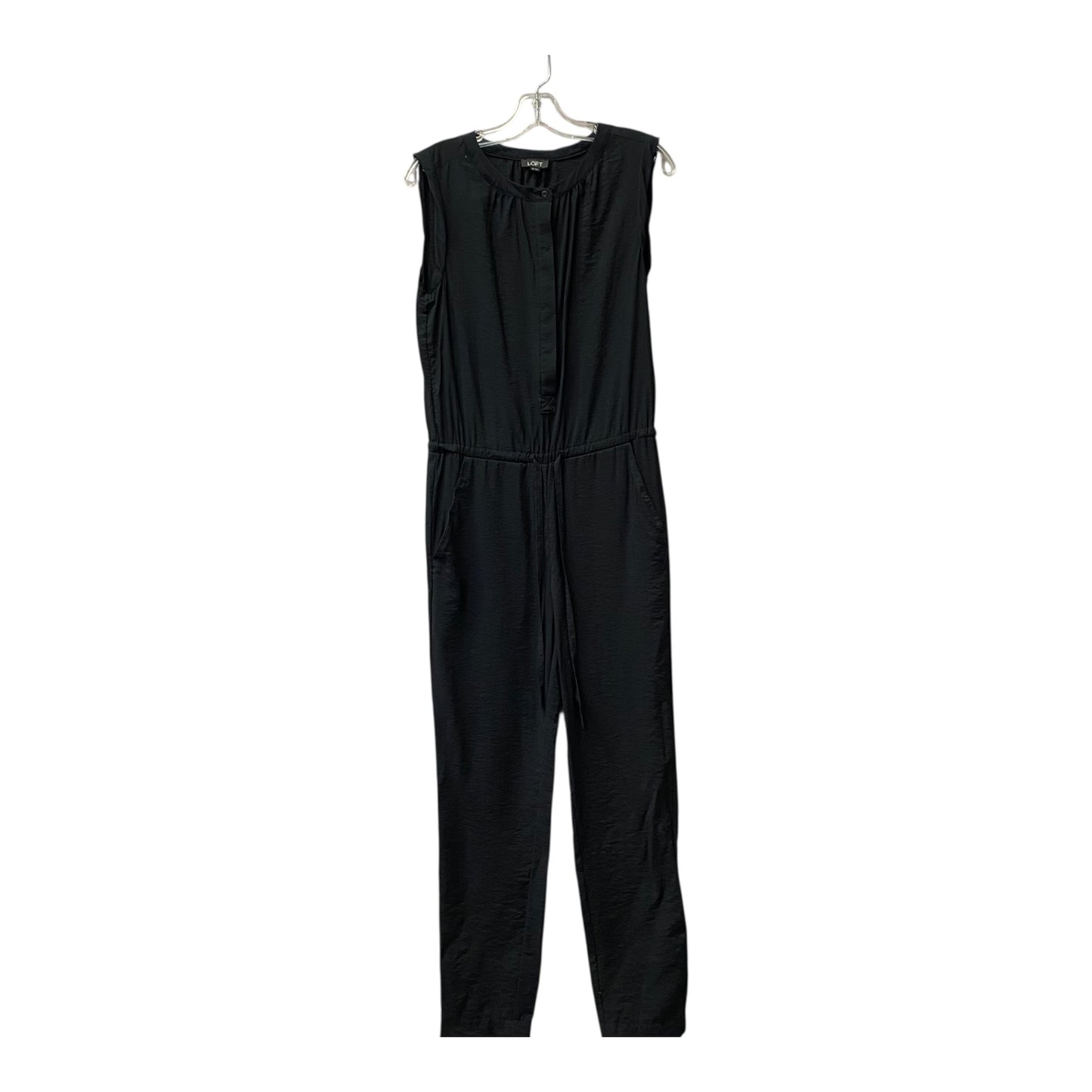 Jumpsuit By Loft In Black, Size:Xs