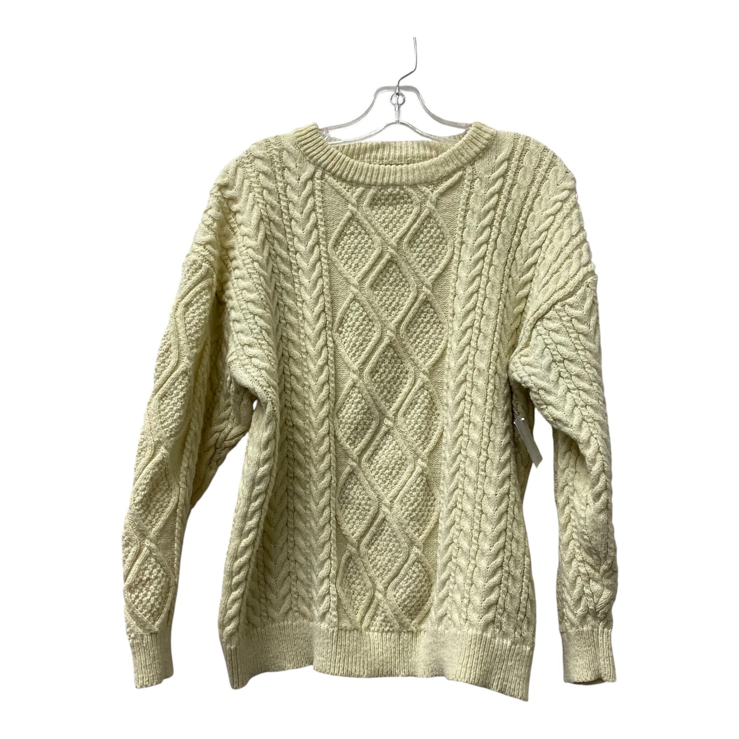 Sweater By Shein In Cream, Size:M