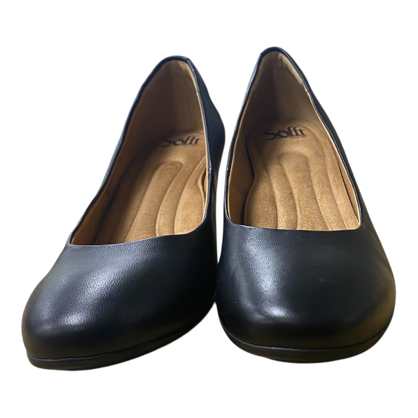 Shoes Heels Block By Sofft In Black, Size:9