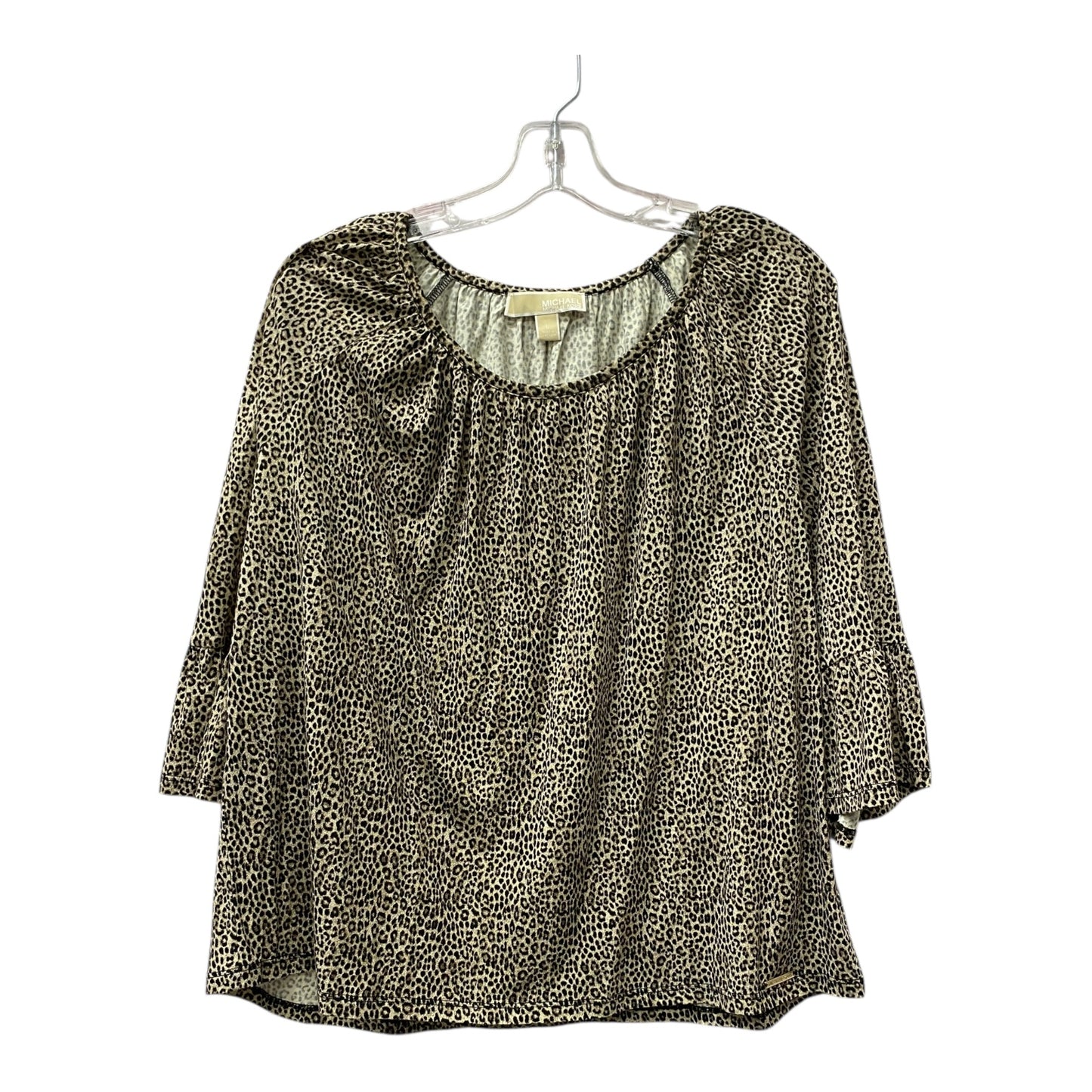 Top Ls By Michael By Michael Kors In Animal Print, Size:L