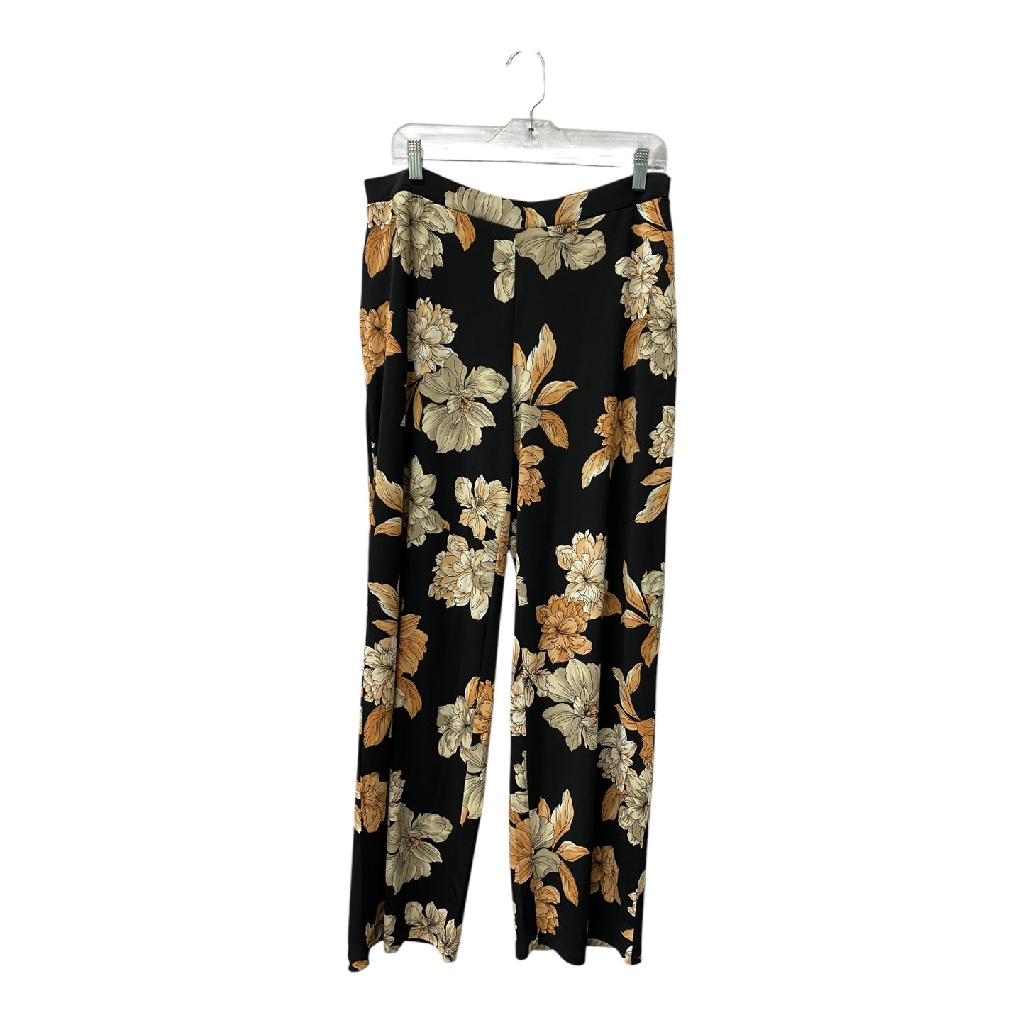 Pants Lounge By Susan Graver In Black, Size:8