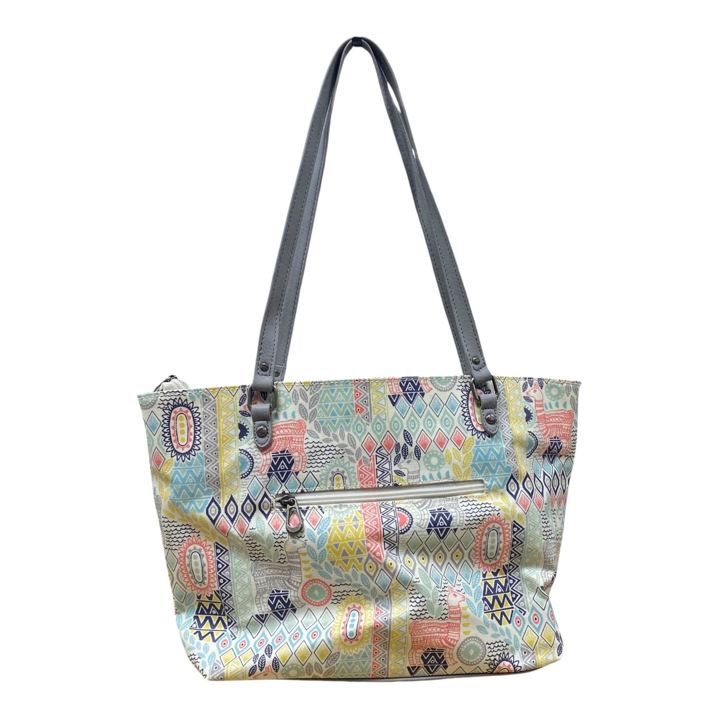 Handbag By Sakroots In Grey, Size:Medium