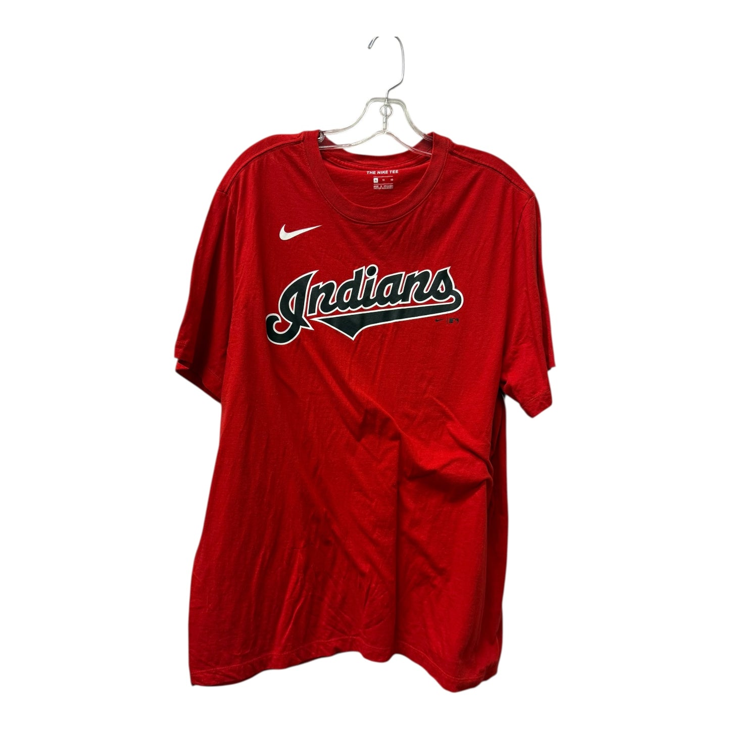 Athletic Top Ss By Nike In Red, Size:Xl