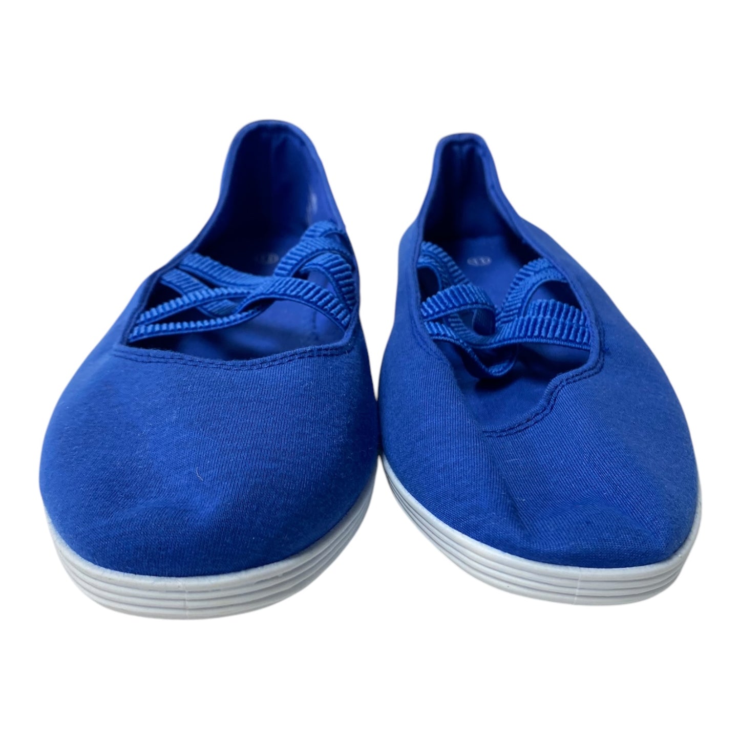 Shoes Flats By Cme In Blue, Size:11