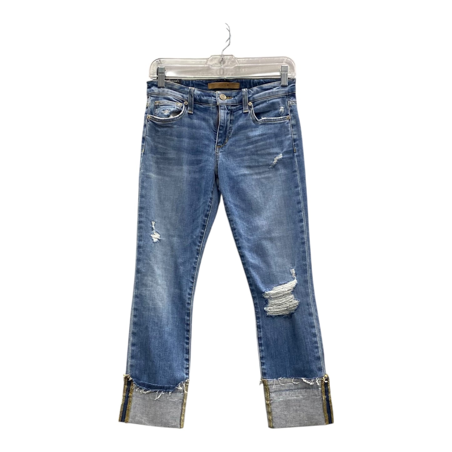 Jeans Cropped By Joes Jeans In Blue Denim, Size:2