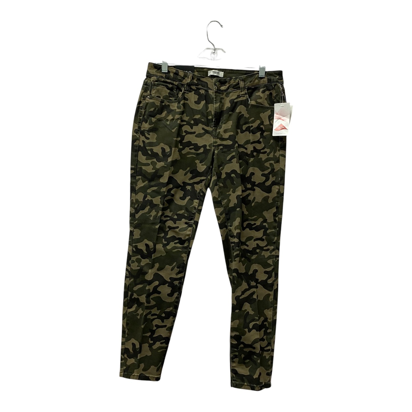 Jeans Skinny By Kensie In Camouflage Print, Size:10