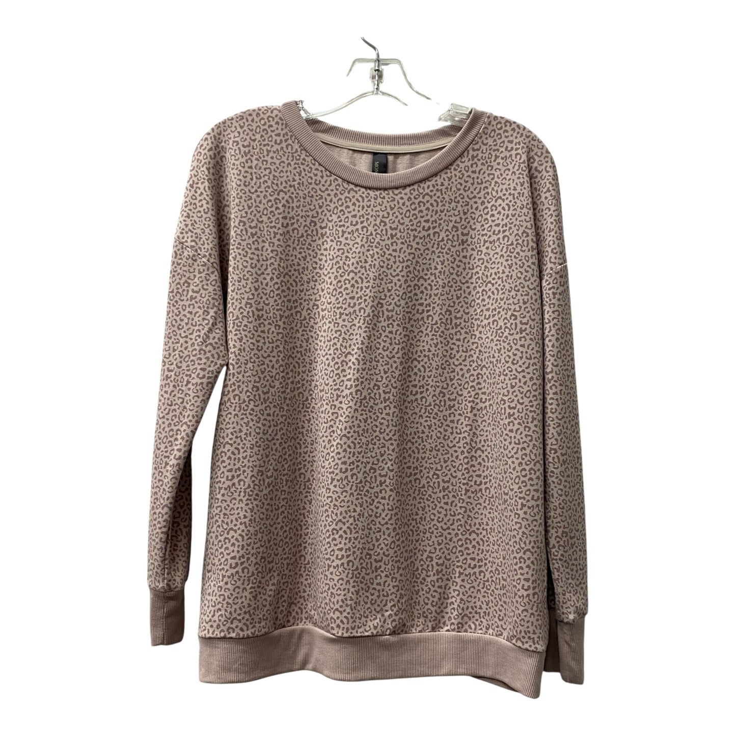 Athletic Top Ls Collar By Mondetta In Purple, Size:M