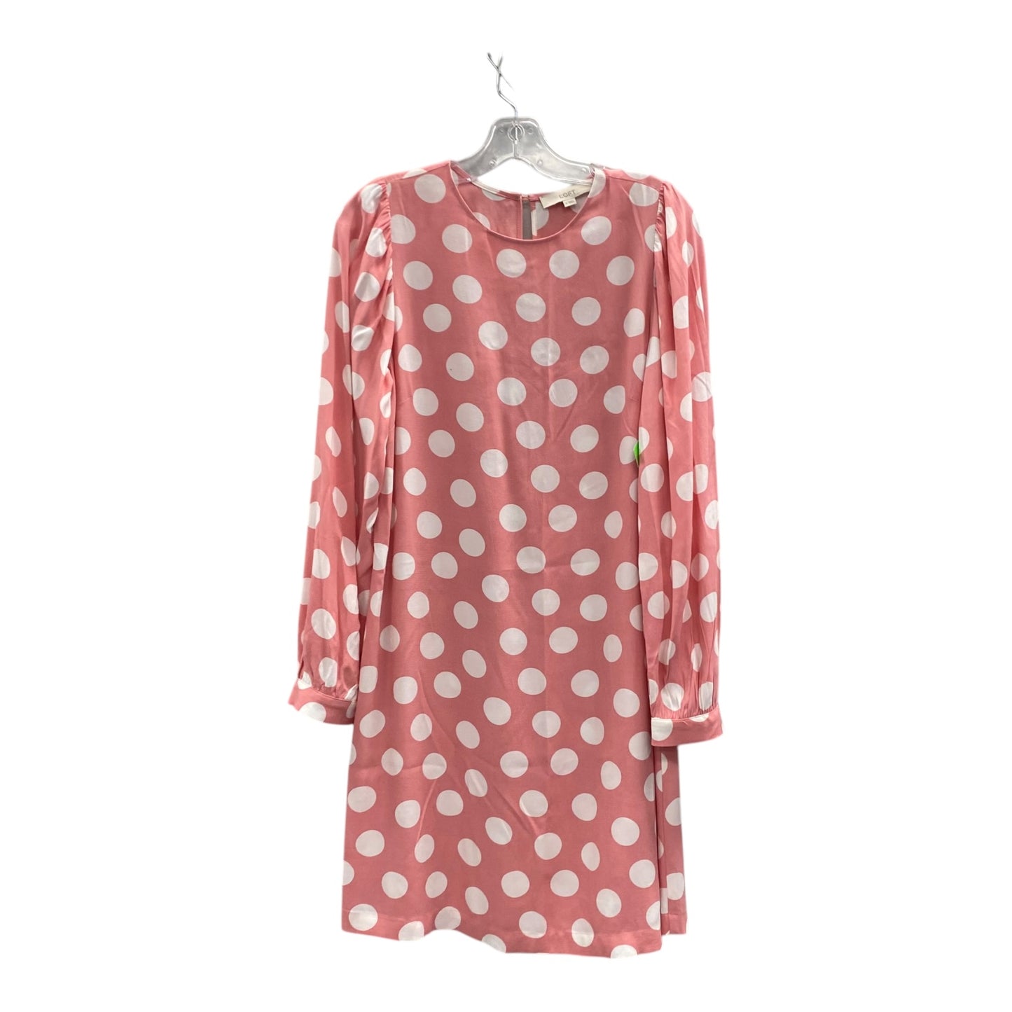 Dress Casual Midi By Loft In Pink, Size:S