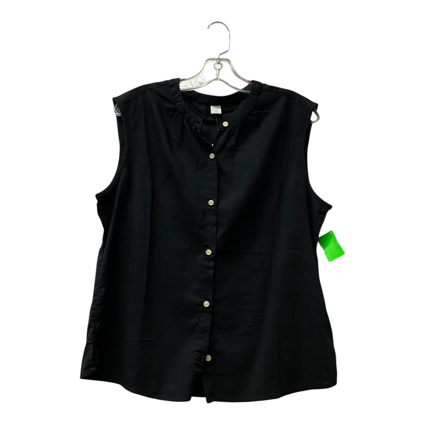 Top Sleeveless By Old Navy In Black, Size:M