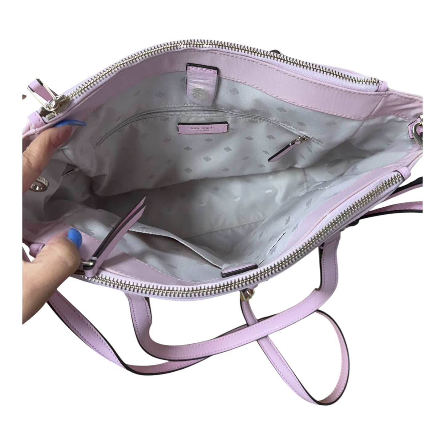 Handbag Designer By Kate Spade In Pink, Size:Medium