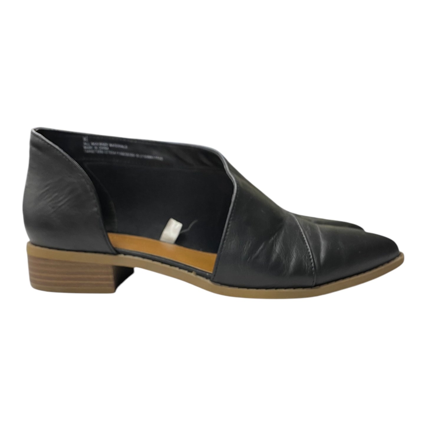 Shoes Flats By Universal Thread In Black, Size:8.5