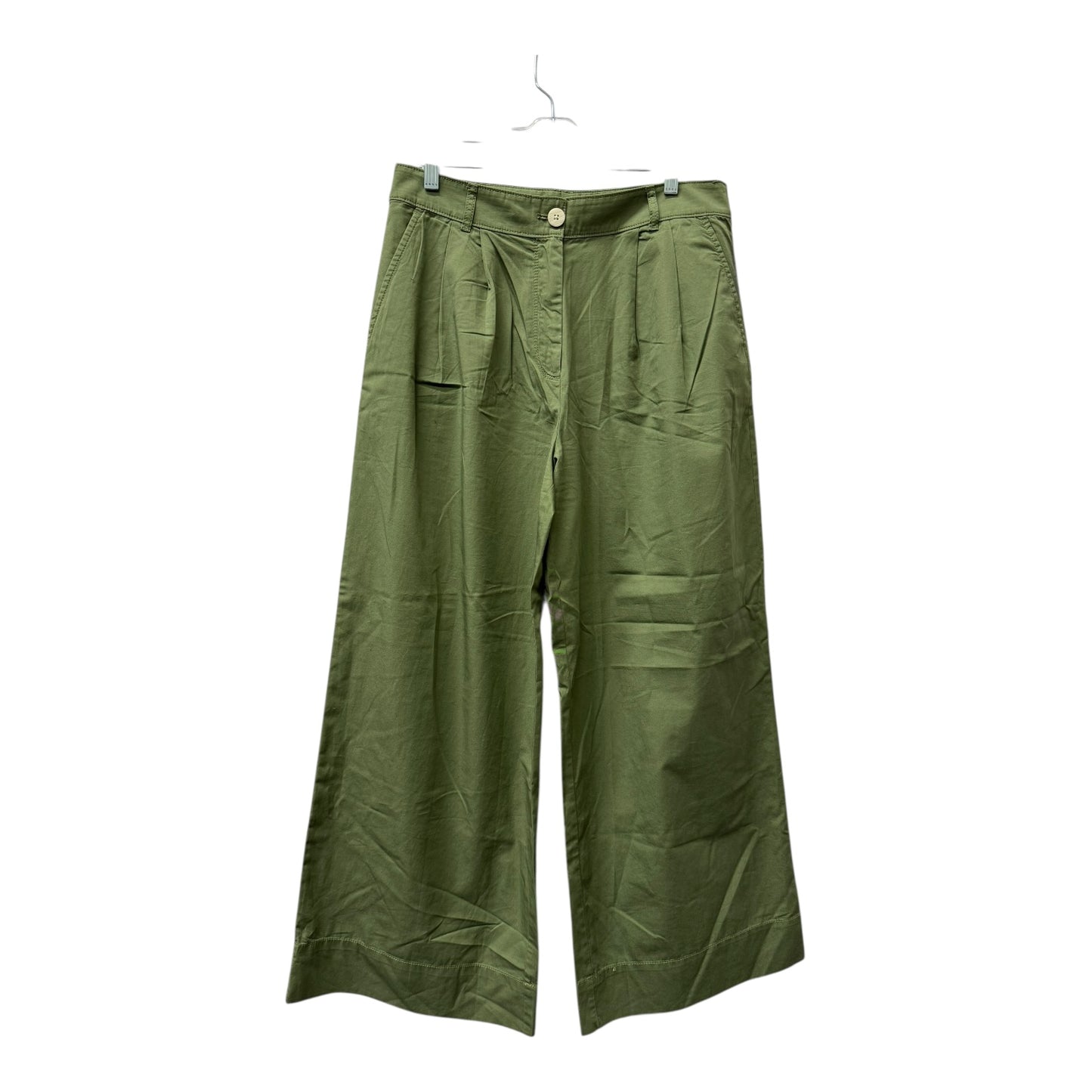 Pants Wide Leg By Loft In Green, Size:8