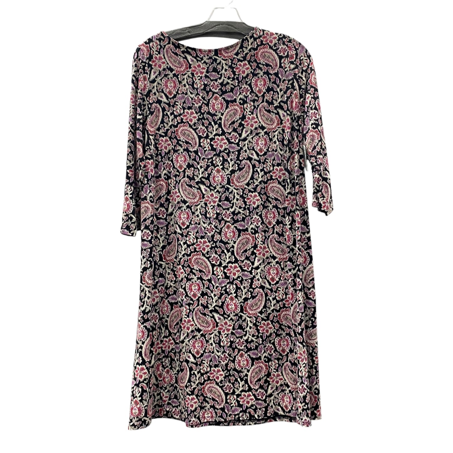 Dress Party Short By J. Jill In Black & Purple, Size:M