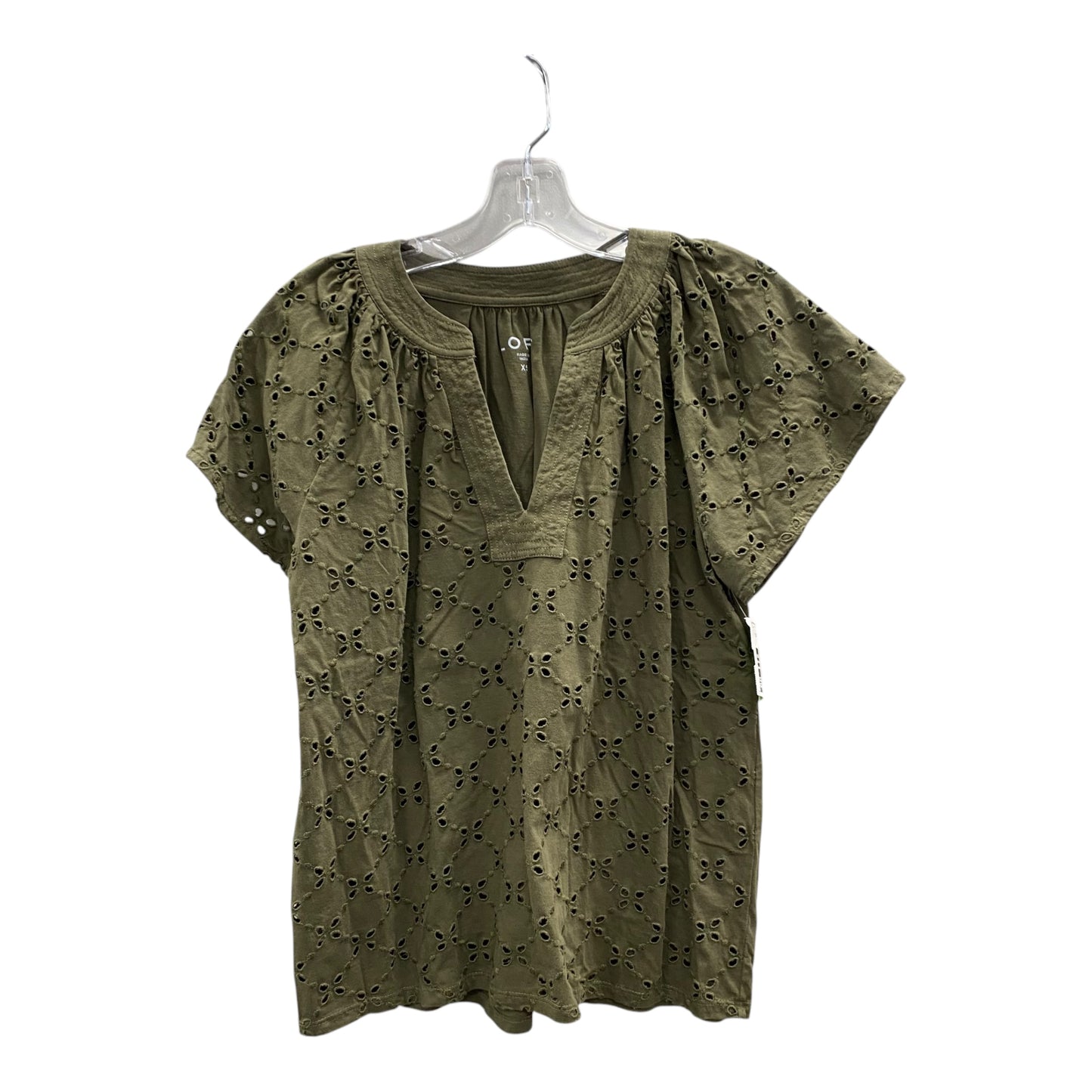 Top Ss By Loft In Green, Size:Xs