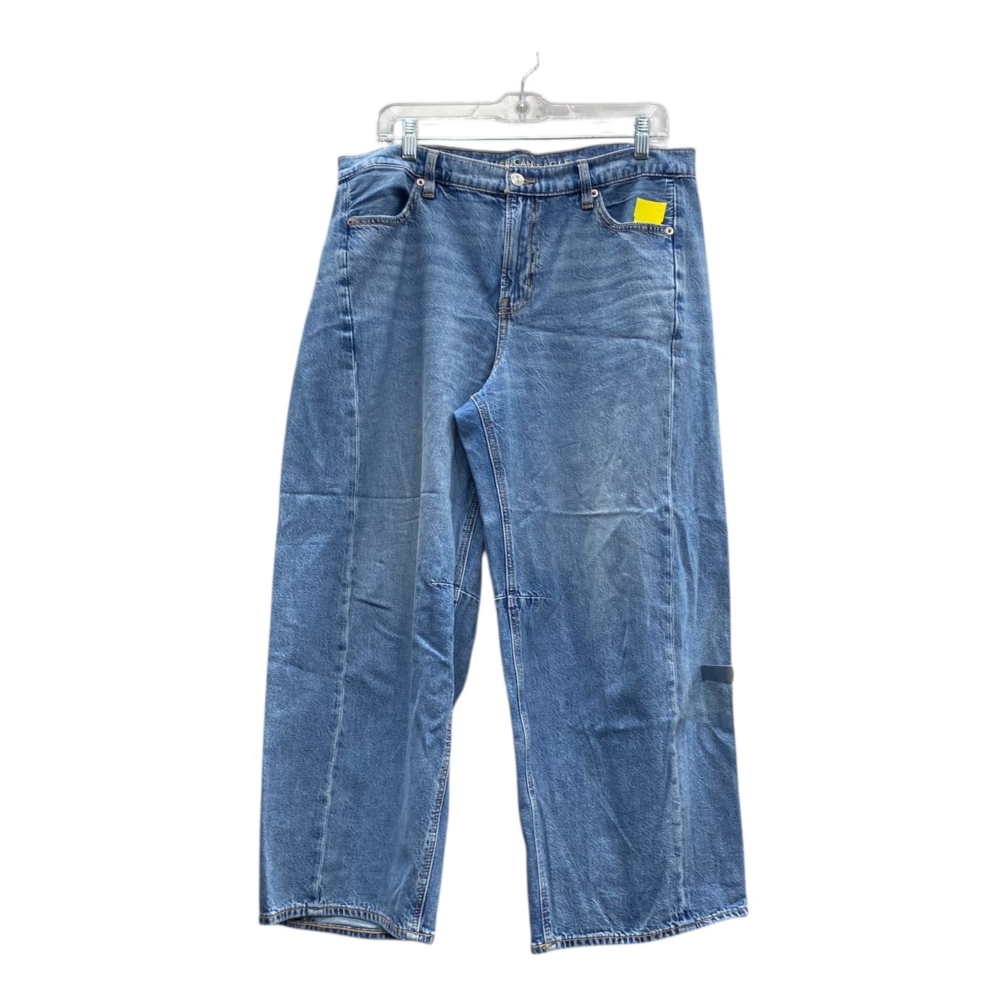 Jeans Wide Leg By American Eagle In Blue, Size:10