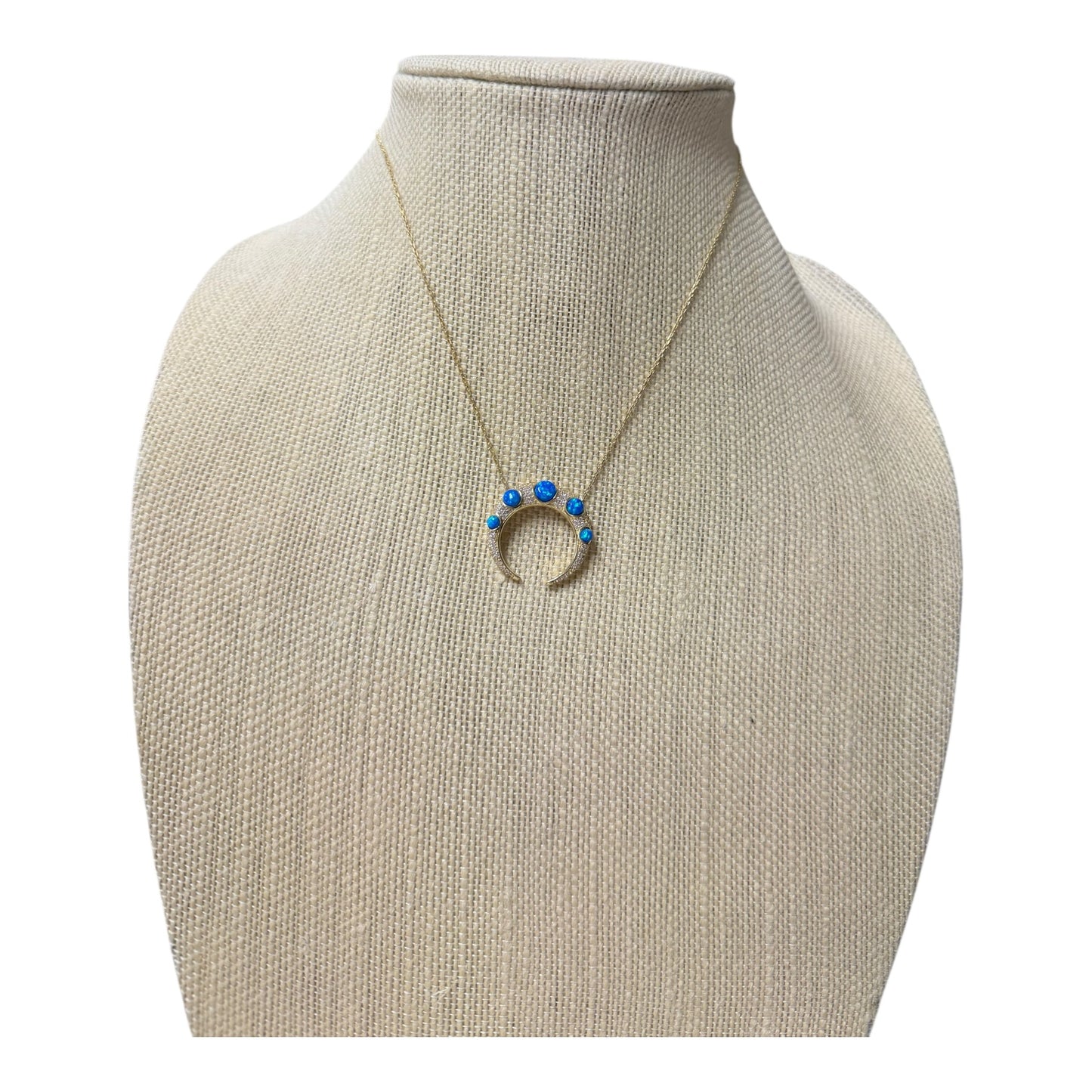 Necklace Pendant In Blue