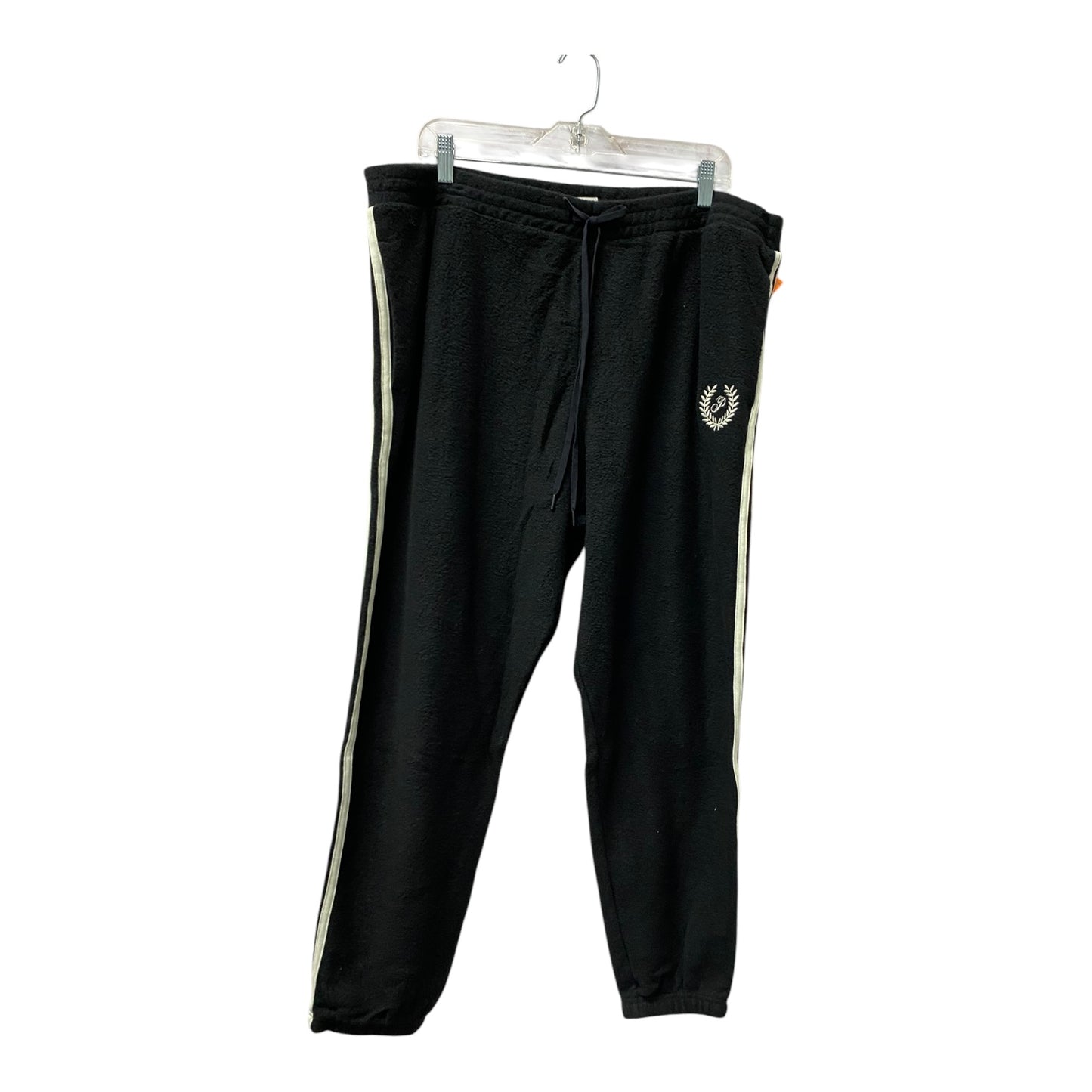 Pants Set 2Pc By Pink In Black, Size:1X