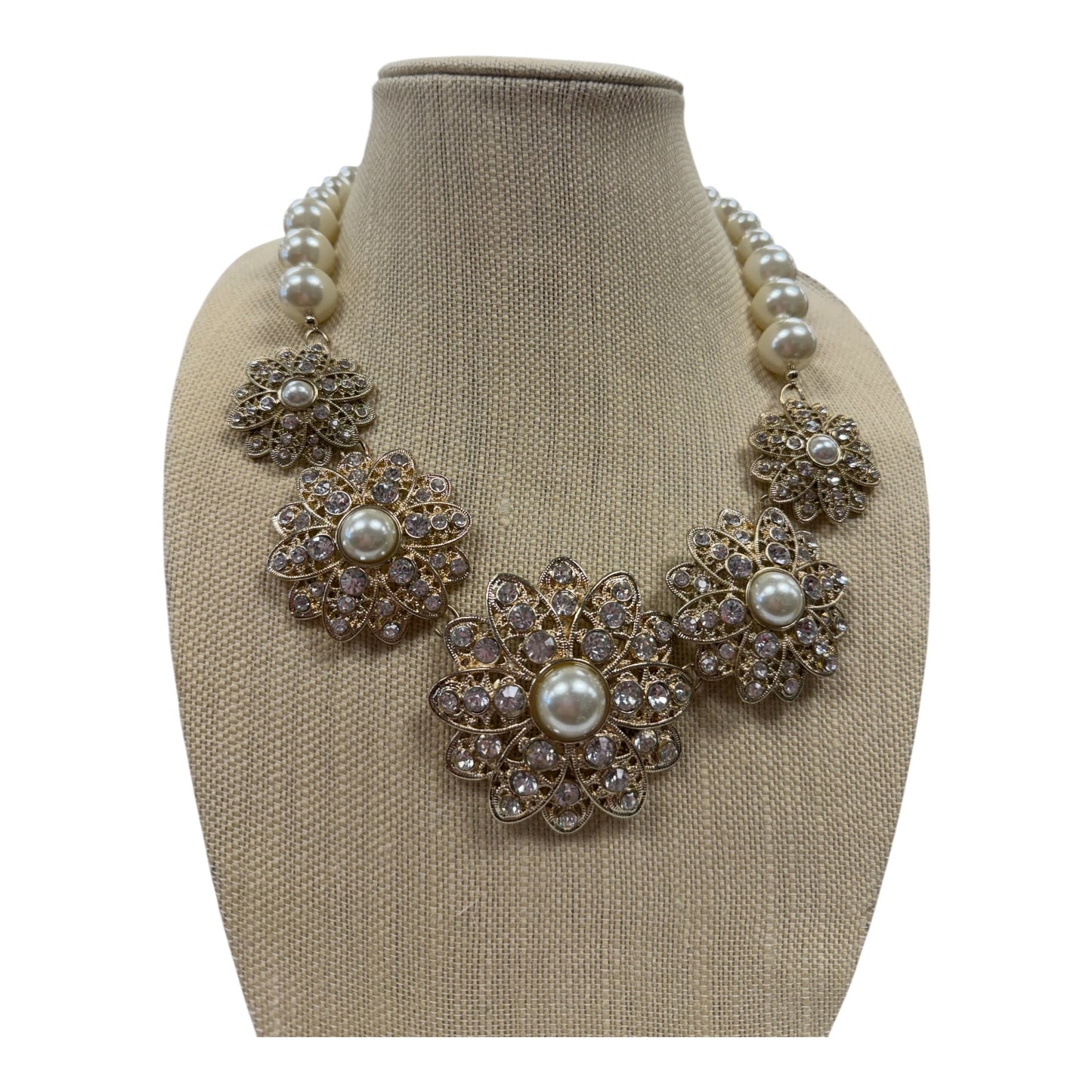 Necklace Statement By Cme In Gold