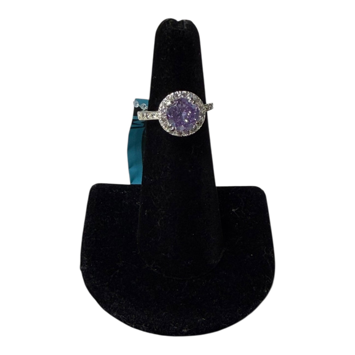 Ring Statement In Purple, Size:6.5