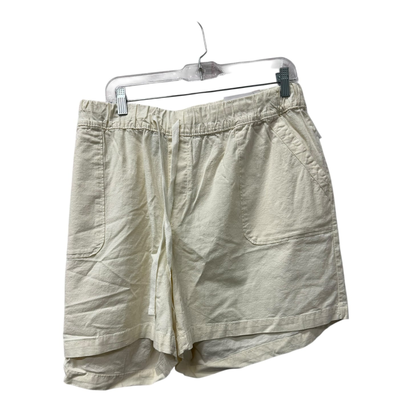 Shorts By Lane Bryant In Cream, Size:20