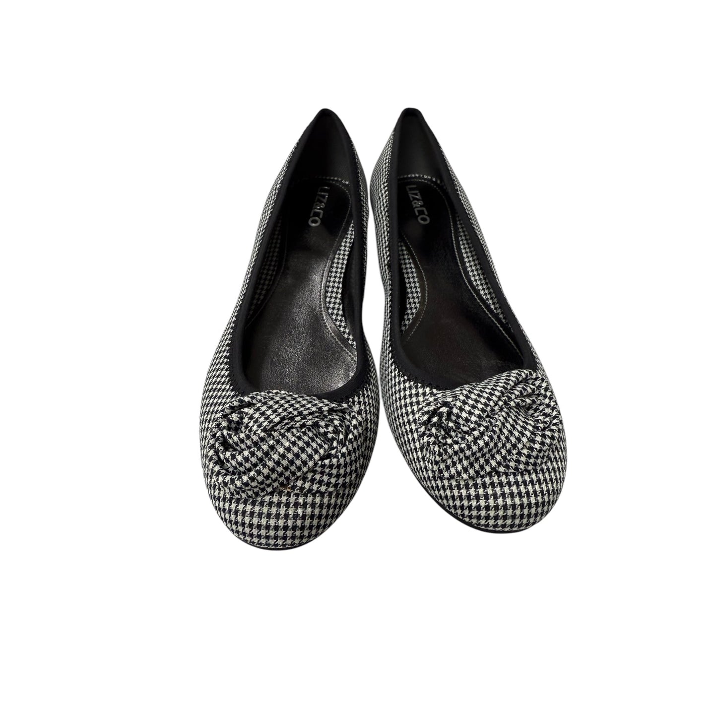 Shoes Flats By Liz And Co In Black, Size:8.5